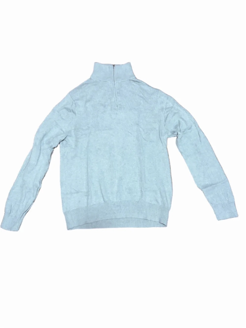 NWT J.Crew Cotton quarter-zip sweater in large